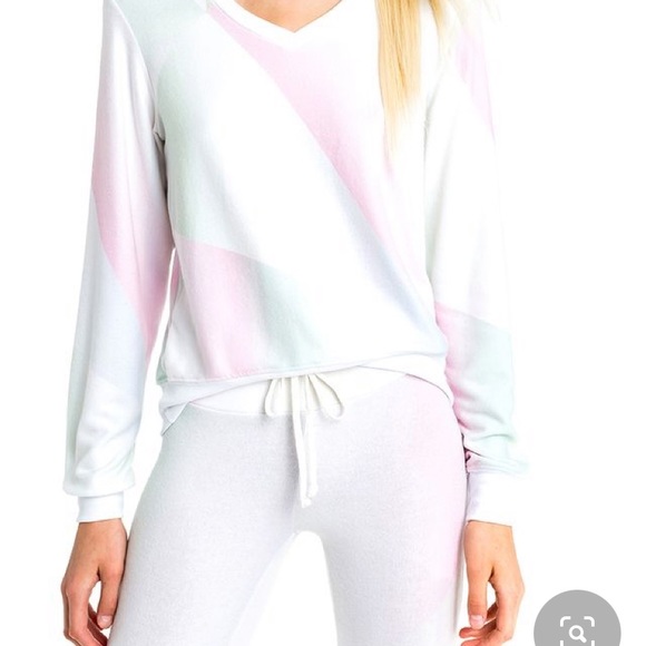 Wildfox Kaleidoscope Sweatshirt Baggy Beach Jumper - Picture 4 of 11